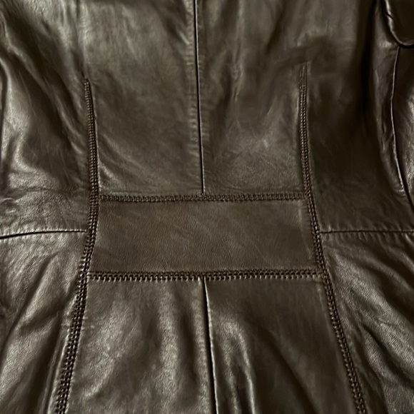 Avanti Medium vintage real leather jacket - Picture 7 of 12